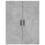 Armario de pared 2 unidades gris hormigón 69,5x34x90 cm de vidaXL, Aparadores - Ref: Foro24-3195631, Precio: 141,39 €, Descue...