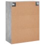 Armario de pared 2 unidades gris hormigón 69,5x34x90 cm de vidaXL, Aparadores - Ref: Foro24-3195631, Precio: 134,83 €, Descue...