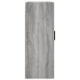 Armarios de pared 2 unidades gris Sonoma 69,5x34x90 cm de vidaXL, Aparadores - Ref: Foro24-3195633, Precio: 138,40 €, Descuen...