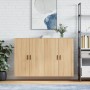 Wall-mounted cabinet 2 units Sonoma oak 69.5x34x90 cm by vidaXL, Sideboards - Ref: Foro24-3195638, Price: 131,54 €, Discount: %