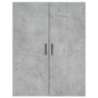 Armario de pared 2 unidades gris hormigón 69,5x34x90 cm de vidaXL, Aparadores - Ref: Foro24-3195639, Precio: 129,99 €, Descue...