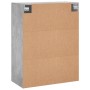 Armario de pared 2 unidades gris hormigón 69,5x34x90 cm de vidaXL, Aparadores - Ref: Foro24-3195639, Precio: 129,99 €, Descue...