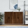 Wall cabinets 2 units oak brown 69.5x34x90 cm by vidaXL, Sideboards - Ref: Foro24-3195642, Price: 129,99 €, Discount: %