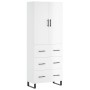 High glossy white plywood sideboard 69.5x34x180 cm by vidaXL, Sideboards - Ref: Foro24-3195869, Price: 193,99 €, Discount: %