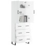 High glossy white plywood sideboard 69.5x34x180 cm by vidaXL, Sideboards - Ref: Foro24-3195869, Price: 193,99 €, Discount: %