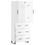 High glossy white plywood sideboard 69.5x34x180 cm by vidaXL, Sideboards - Ref: Foro24-3195869, Price: 193,99 €, Discount: %