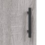 Aparador alto madera contrachapada gris sonoma 69,5x34x180 cm de vidaXL, Aparadores - Ref: Foro24-3195873, Precio: 189,87 €, ...