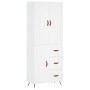 Tall white plywood sideboard 69.5x34x180 cm by vidaXL, Sideboards - Ref: Foro24-3195875, Price: 163,11 €, Discount: %