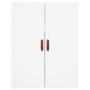 Tall white plywood sideboard 69.5x34x180 cm by vidaXL, Sideboards - Ref: Foro24-3195875, Price: 163,11 €, Discount: %