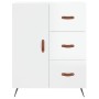 High glossy white plywood sideboard 69.5x34x180 cm by vidaXL, Sideboards - Ref: Foro24-3195877, Price: 165,79 €, Discount: %