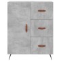 Tall plywood gray concrete sideboard 69.5x34x180 cm by vidaXL, Sideboards - Ref: Foro24-3195879, Price: 161,95 €, Discount: %