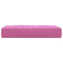 Cojín para palés tela Oxford rosa 60x60x8 cm de vidaXL, Cojines para sillas y sofás - Ref: Foro24-361809, Precio: 18,20 €, De...