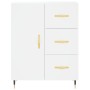 Tall white plywood sideboard 69.5x34x180 cm by vidaXL, Sideboards - Ref: Foro24-3195883, Price: 166,15 €, Discount: %