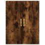 Aparador alto madera contrachapada roble ahumado 69,5x34x180 cm de vidaXL, Aparadores - Ref: Foro24-3195888, Precio: 162,99 €...