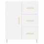 Aparador alto madera contrachapada blanco 69,5x34x180 cm de vidaXL, Aparadores - Ref: Foro24-3195891, Precio: 161,99 €, Descu...