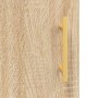 Aparador alto madera contrachapada color roble 69,5x34x180 cm de vidaXL, Aparadores - Ref: Foro24-3195894, Precio: 149,76 €, ...