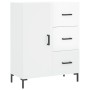 High glossy white plywood sideboard 69.5x34x180 cm by vidaXL, Sideboards - Ref: Foro24-3195901, Price: 171,99 €, Discount: %