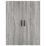 High sideboard sonoma gray plywood 69.5x34x180 cm by vidaXL, Sideboards - Ref: Foro24-3195905, Price: 166,62 €, Discount: %