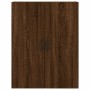 Aparador alto madera contrachapada marrón roble 69,5x34x180 cm de vidaXL, Aparadores - Ref: Foro24-3195906, Precio: 164,33 €,...