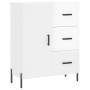 Tall white glossy plywood sideboard 69.5x34x180 cm by vidaXL, Sideboards - Ref: Foro24-3195909, Price: 183,74 €, Discount: %