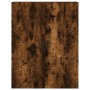 Aparador alto madera contrachapada roble ahumado 69,5x34x180 cm de vidaXL, Aparadores - Ref: Foro24-3195912, Precio: 164,99 €...