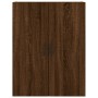 Aparador alto madera contrachapada marrón roble 69,5x34x180 cm de vidaXL, Aparadores - Ref: Foro24-3195914, Precio: 171,46 €,...