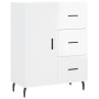 High glossy white plywood sideboard 69.5x34x180 cm by vidaXL, Sideboards - Ref: Foro24-3195917, Price: 169,51 €, Discount: %