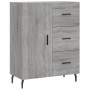 Tall gray Sonoma plywood sideboard 69.5x34x180 cm by vidaXL, Sideboards - Ref: Foro24-3195921, Price: 166,42 €, Discount: %