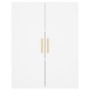 Tall white plywood sideboard 69.5x34x180 cm by vidaXL, Sideboards - Ref: Foro24-3196003, Price: 162,99 €, Discount: %