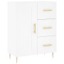 Tall white plywood sideboard 69.5x34x180 cm by vidaXL, Sideboards - Ref: Foro24-3196003, Price: 162,99 €, Discount: %