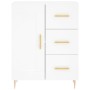 Tall white plywood sideboard 69.5x34x180 cm by vidaXL, Sideboards - Ref: Foro24-3196003, Price: 162,99 €, Discount: %