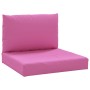 Palettenkissen 2 Stück rosa Oxford-Stoff von vidaXL, Kissen für Stühle und Sofas - Ref: Foro24-361771, Preis: 25,83 €, Rabatt: %