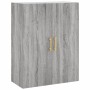 Aparador alto madera contrachapada gris sonoma 69,5x34x180 cm de vidaXL, Aparadores - Ref: Foro24-3196009, Precio: 165,99 €, ...