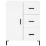 Aparador alto madera contrachapada blanco 69,5x34x180 cm de vidaXL, Aparadores - Ref: Foro24-3196011, Precio: 170,74 €, Descu...