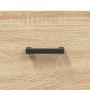 Aparador alto madera contrachapada color roble 69,5x34x180 cm de vidaXL, Aparadores - Ref: Foro24-3196014, Precio: 158,99 €, ...