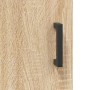 Aparador alto madera contrachapada color roble 69,5x34x180 cm de vidaXL, Aparadores - Ref: Foro24-3196014, Precio: 158,99 €, ...