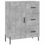 Aparador alto madera contrachapada gris hormigón 69,5x34x180 cm de vidaXL, Aparadores - Ref: Foro24-3196023, Precio: 165,35 €...