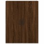 Aparador alto madera contrachapada marrón roble 69,5x34x180 cm de vidaXL, Aparadores - Ref: Foro24-3196026, Precio: 173,15 €,...