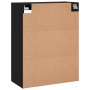 Armarios de pared 2 uds madera de ingeniería negro de vidaXL, Aparadores - Ref: Foro24-3197930, Precio: 181,99 €, Descuento: %