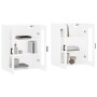 Wall cabinets 2 pcs white engineered wood by vidaXL, Sideboards - Ref: Foro24-3197937, Price: 177,99 €, Discount: %