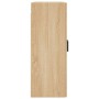 Armarios de pared 2 uds madera de ingeniería roble Sonoma de vidaXL, Aparadores - Ref: Foro24-3197940, Precio: 170,99 €, Desc...