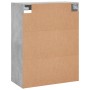 Armarios de pared 2 uds madera de ingeniería gris hormigón de vidaXL, Aparadores - Ref: Foro24-3197941, Precio: 176,41 €, Des...