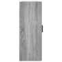 Armarios de pared 2 uds madera de ingeniería gris Sonoma de vidaXL, Aparadores - Ref: Foro24-3197943, Precio: 175,93 €, Descu...