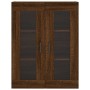 Armarios de pared 2 uds madera de ingeniería marrón roble de vidaXL, Aparadores - Ref: Foro24-3197944, Precio: 175,93 €, Desc...