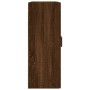 Armarios de pared 2 uds madera de ingeniería marrón roble de vidaXL, Aparadores - Ref: Foro24-3197944, Precio: 175,93 €, Desc...