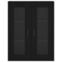 Armarios de pared 2 uds madera de ingeniería negro de vidaXL, Aparadores - Ref: Foro24-3197946, Precio: 182,76 €, Descuento: %