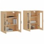 Armarios de pared 2 uds madera de ingeniería roble Sonoma de vidaXL, Aparadores - Ref: Foro24-3197948, Precio: 175,99 €, Desc...