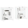 Armarios de pared 2 uds madera de ingeniería blanco de vidaXL, Aparadores - Ref: Foro24-3197953, Precio: 161,28 €, Descuento: %