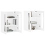 Wall cabinets 2 pcs glossy white engineered wood by vidaXL, Sideboards - Ref: Foro24-3197955, Price: 185,96 €, Discount: %