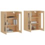 Wall cabinets 2 pcs engineered wood Sonoma oak by vidaXL, Sideboards - Ref: Foro24-3197956, Price: 166,67 €, Discount: %